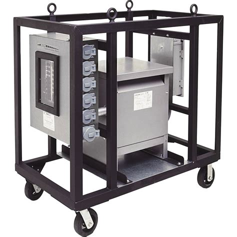 100 amp distribution box|Temporary Power Distribution Boxes & Carts .